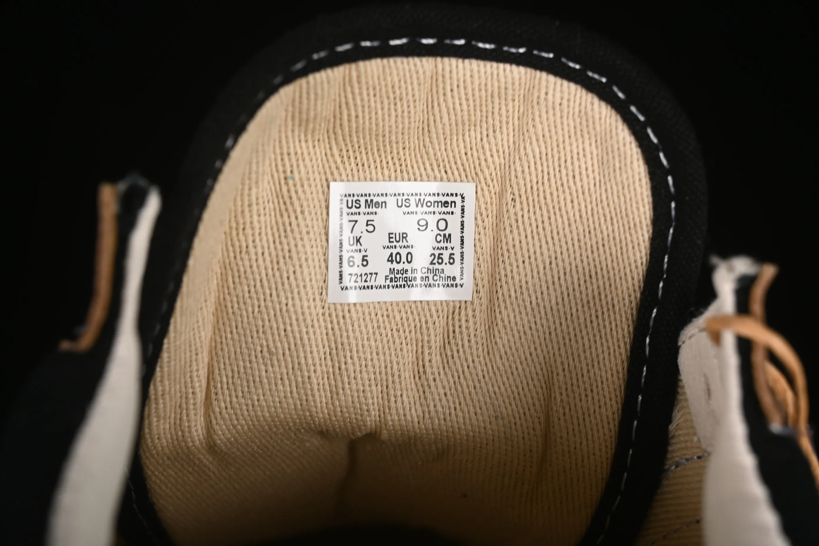 All categories Vans Vans series Vans Low Vans low-top Vans Old Skool 36 Vibram Vans high-end branch low-top retro casual sneakers VN000D2GBA2